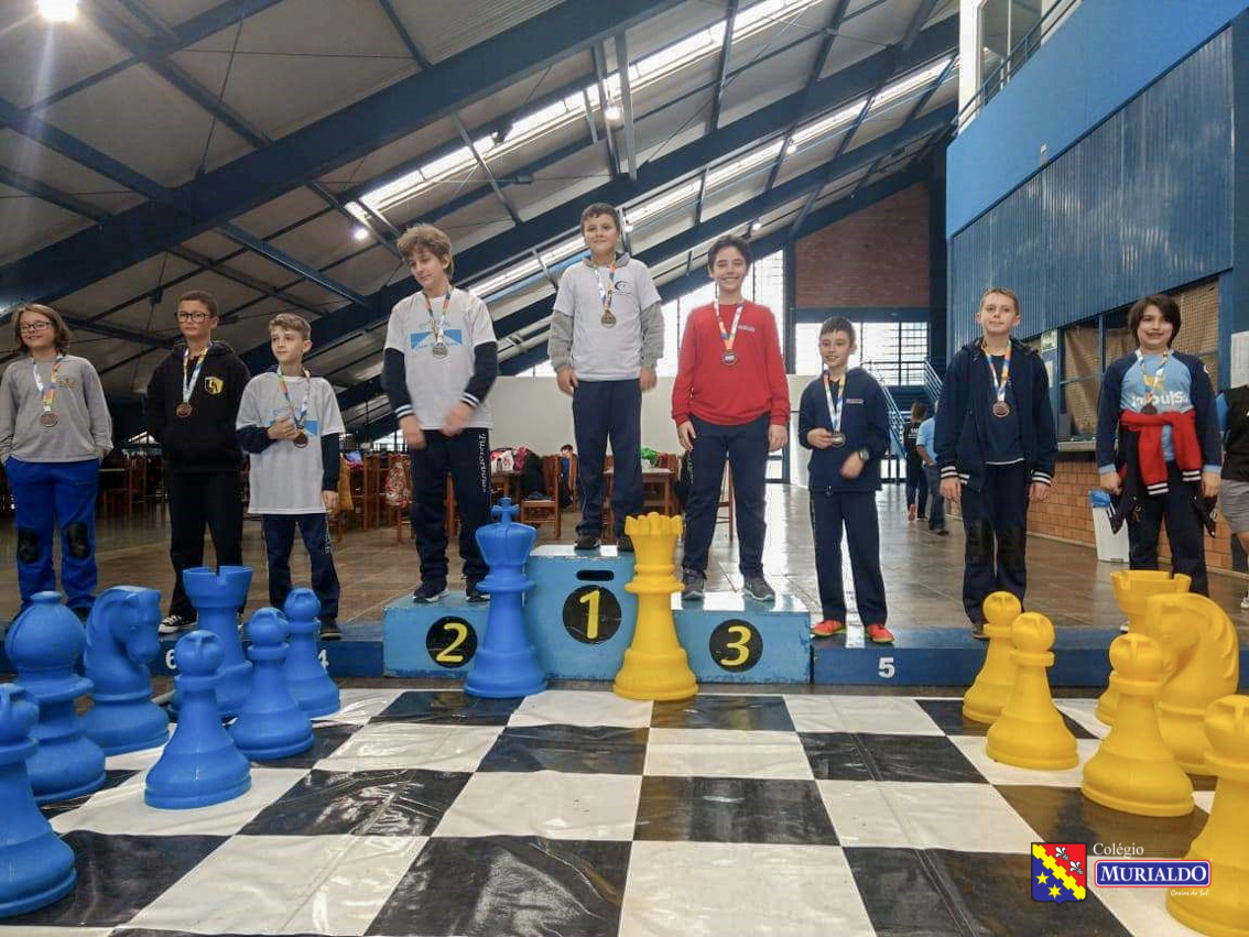 Murialdo participa dos Jogos Escolares de Xadrez - Colégio Murialdo